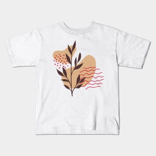 Boho Abstract Design Kids T-Shirt